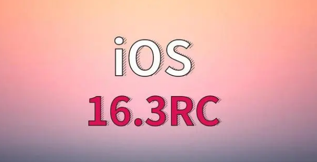 涟水苹果手机维修分享iOS 16.3 RC版升级_iOS 16.3 RC版一键刷机教程 